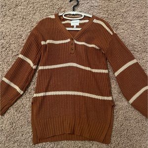 pink rose sweater